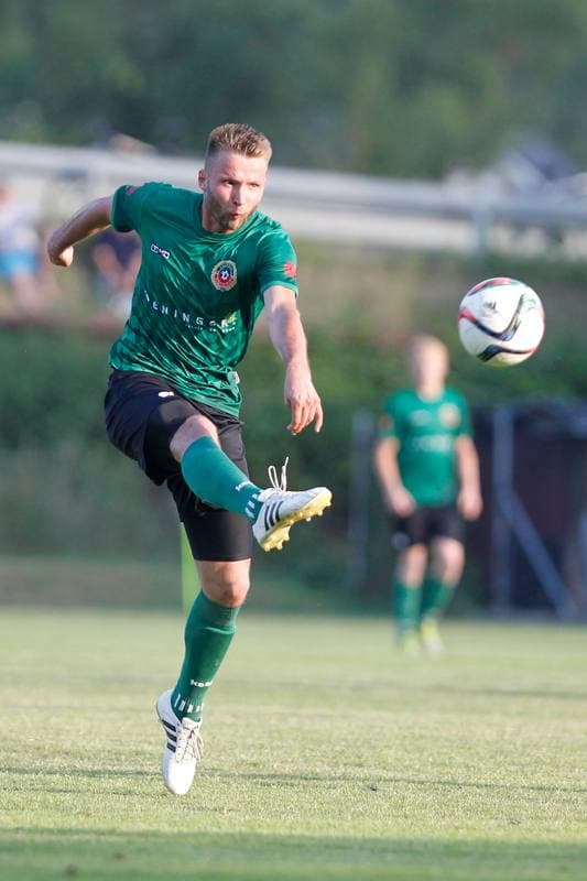 Football. Playoff for III Liga. Unia Turza Slaska - Gwarek Tarnowskie Gory. 22.06.2016
