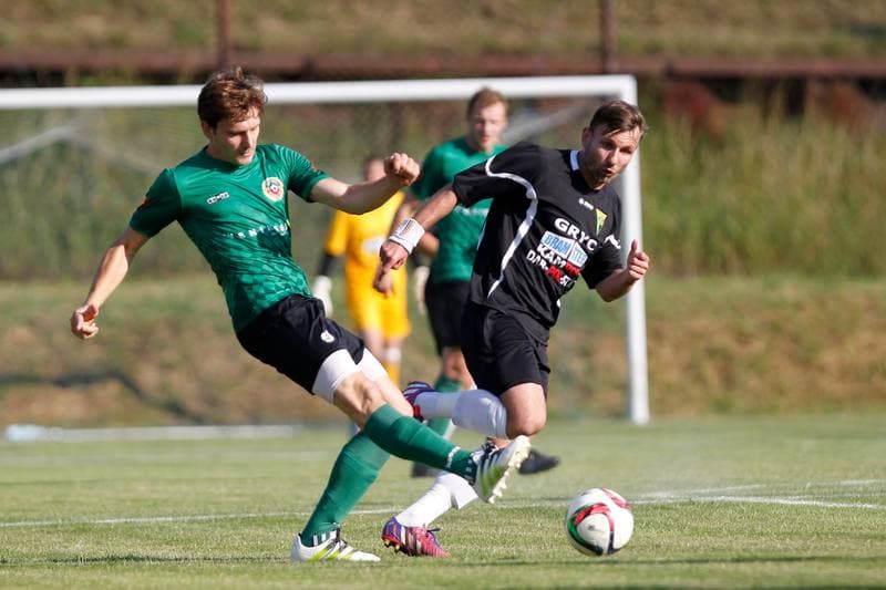 Football. Playoff for III Liga. Unia Turza Slaska - Gwarek Tarnowskie Gory. 22.06.2016