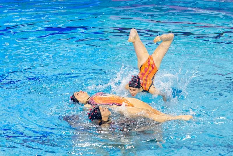 Artistic Swimming. European Games. Team Acrobatic Routine. 24.06.2023