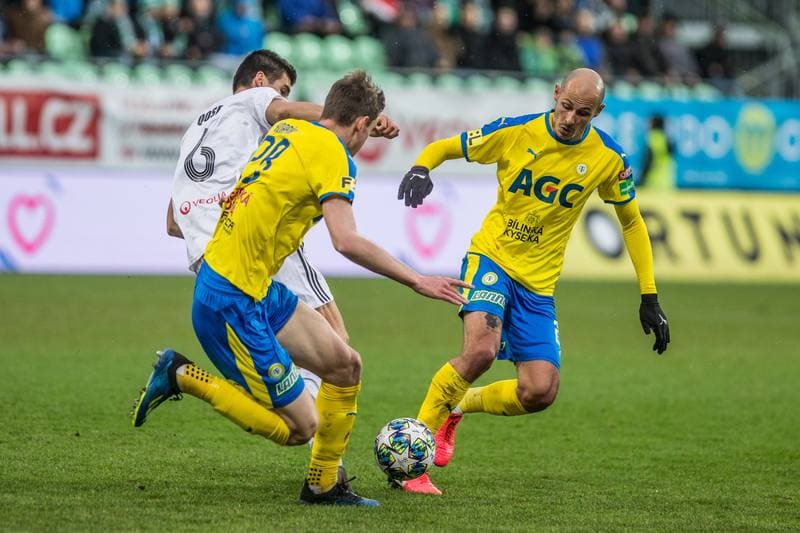 Football. Fortuna:Liga. MFK Karvina - FK Teplice. 23.02.2020
