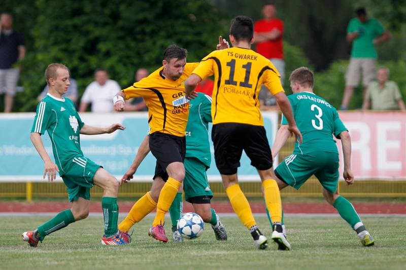 Football. IV Liga. Gwarek Tarnowskie Gory - GKS II Katowice. 28.05.2016