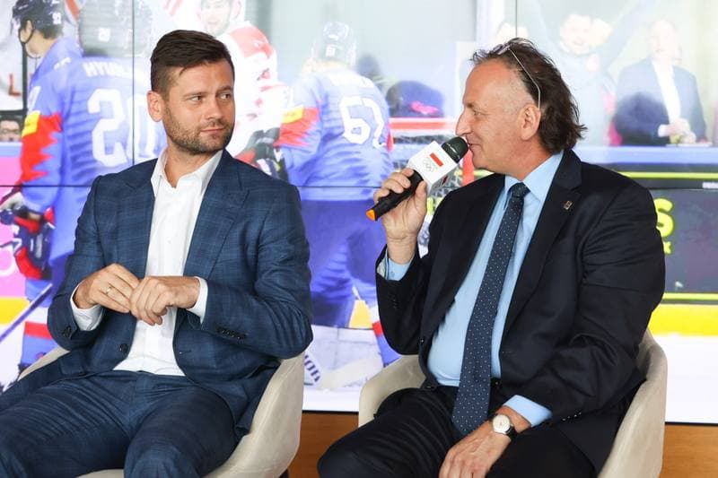 Ice Hockey. Polish Ice Hockey Federation. Press Conference. 24.08.2023
