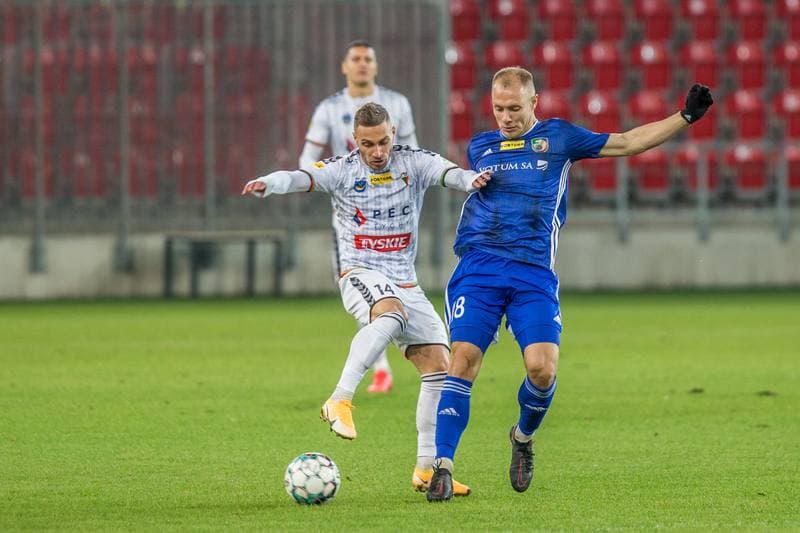 Football. Fortuna I Liga. GKS Tychy - Miedz Legnica. 21.11.2020