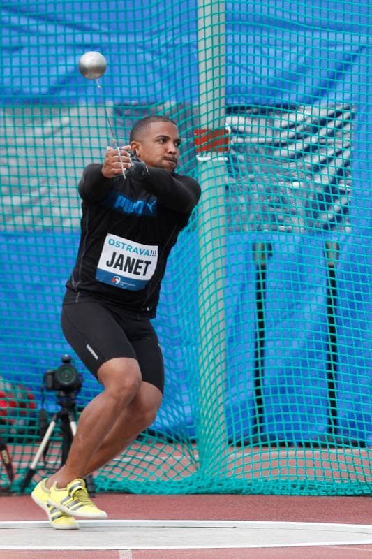 Athletics. Ostrava Golden Spike. Hammer Throw. 19.05.2016