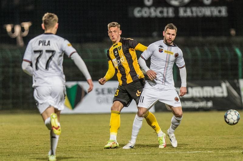 Football. Fortuna I Liga. GKS Katowice - Chrobry Glogow. 14.03.2022