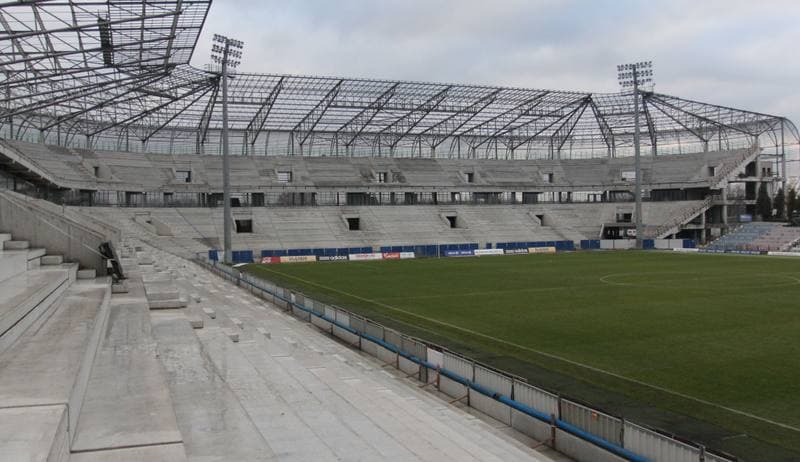 Football. Gornik Zabrze. Press Conference. 26.11.2013