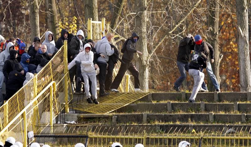 Football. I liga. Ruch Radzionkow - Piast Gliwice. 30.10.2010