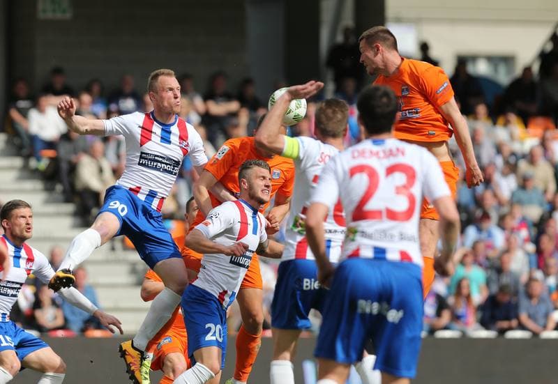 Football. Ekstraklasa. Podbeskidzie Bielsko-Biala - Termalica Bruk-Bet Nieciecza. 17.04.2016