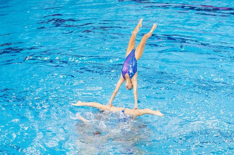 Artistic Swimming. European Games. Team Acrobatic Routine. 24.06.2023