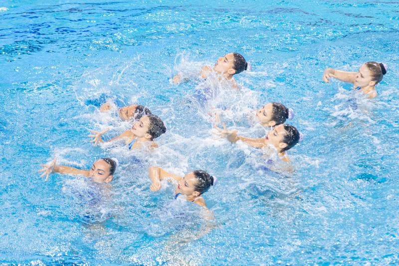 Artistic Swimming. European Games. Team Acrobatic Routine. 24.06.2023
