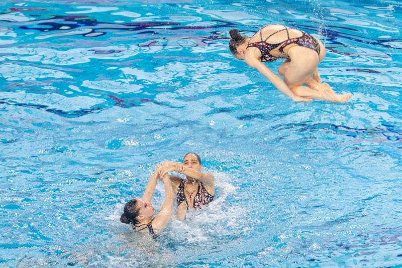 Artistic Swimming. European Games 2023. Team Free Routine Combination. 23.06.2023