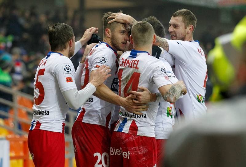 Football. PKO BP Ekstraklasa. Podbeskidzie Bielsko-Biala - Korona Kielce. 04.03.2016