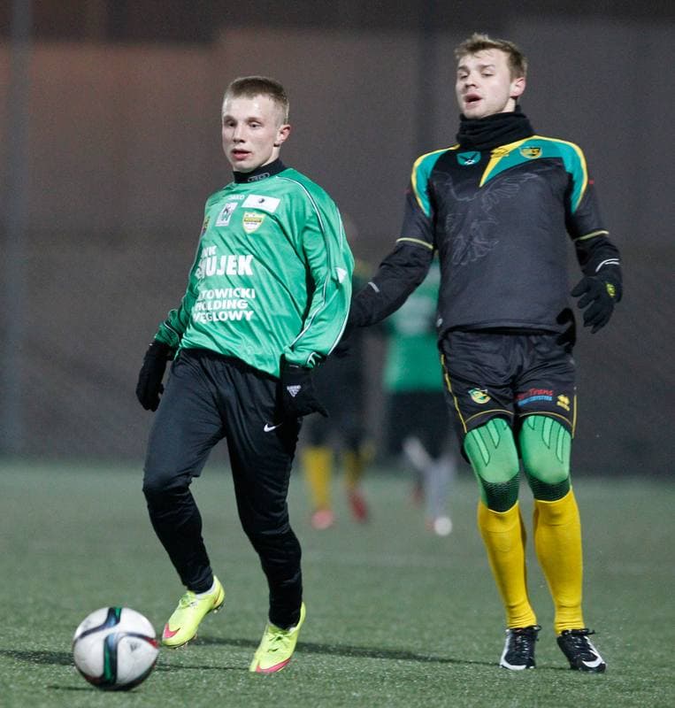 Football. Sparing. Rozwoj Katowice - GKS Jastrzebie. 24.02.2016