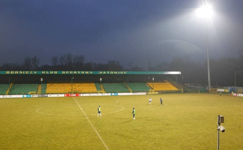 Football. I Liga. GKS Katowice - Flota Swinoujscie. 14.03.2015