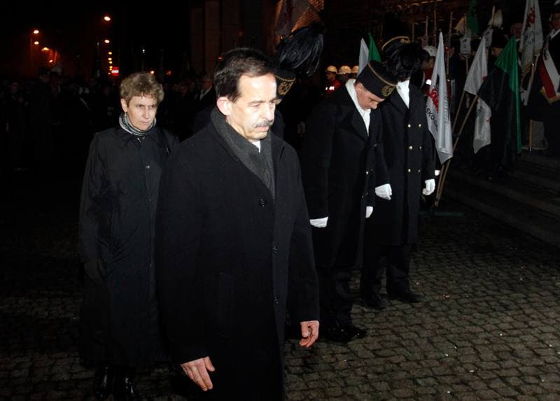 Katowice. Celebrations of the 33rd Anniversary of the Pacification of Wujek Mine. 16.12.2014