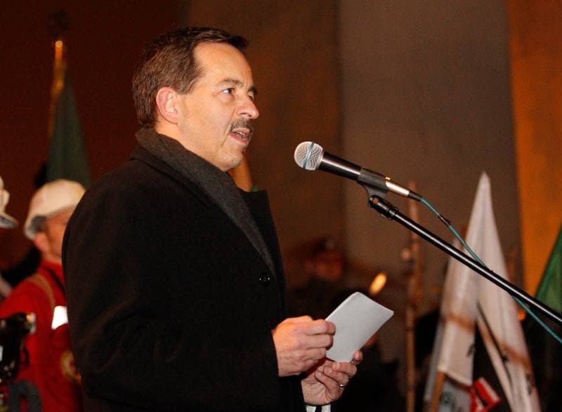 Katowice. Celebrations of the 33rd Anniversary of the Pacification of Wujek Mine. 16.12.2014