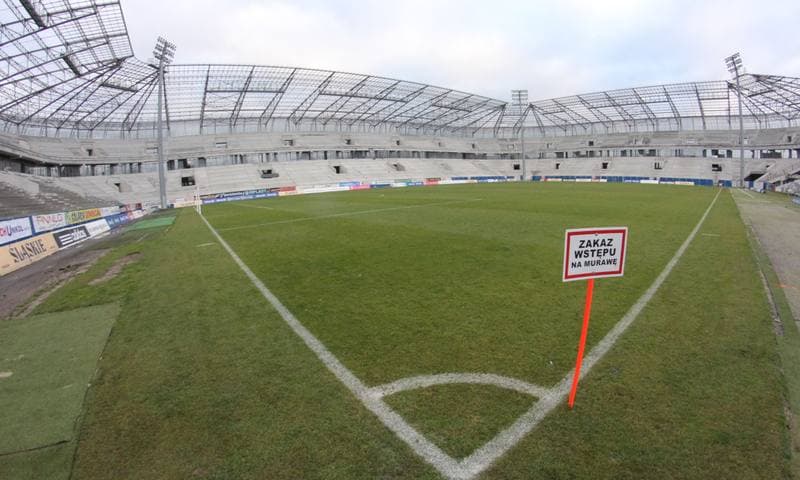 Football. Gornik Zabrze. Press Conference. 26.11.2013