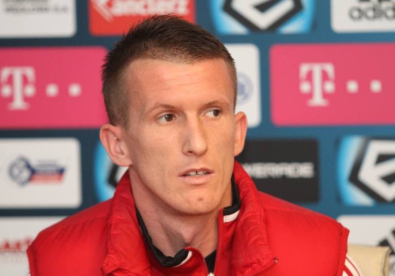 Football. Gornik Zabrze. Press Conference. 16.10.2013