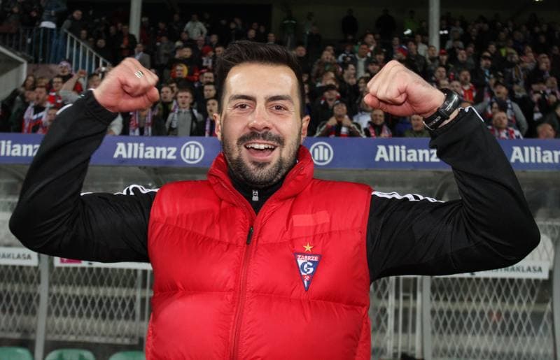 Football. T-Mobile Ekstraklasa. Gornik Zabrze - Zawisza Bydgoszcz. 29.04.2015