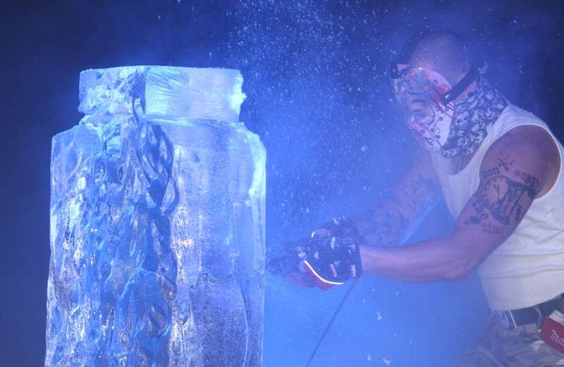 Ice Sculpture Show. Katowice. 12.09.2013