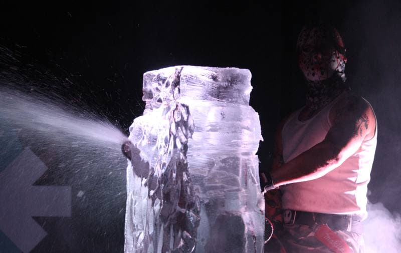 Ice Sculpture Show. Katowice. 12.09.2013