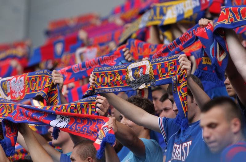Football. Europa League. Piast Gliwice - FK Karabakh Agdam. 25.07.2013