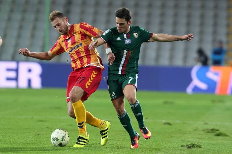 Football. Lotto Ekstraklasa. Korona Kielce - Slask Wroclaw. 17.10.2016