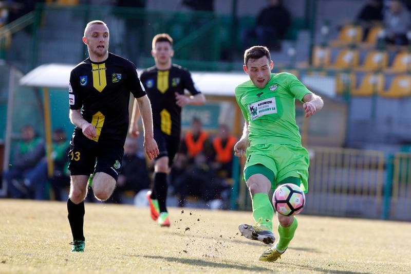 Football. II Liga. Rozwoj Katowice - Siarka Tarnobrzeg. 04.03.2017
