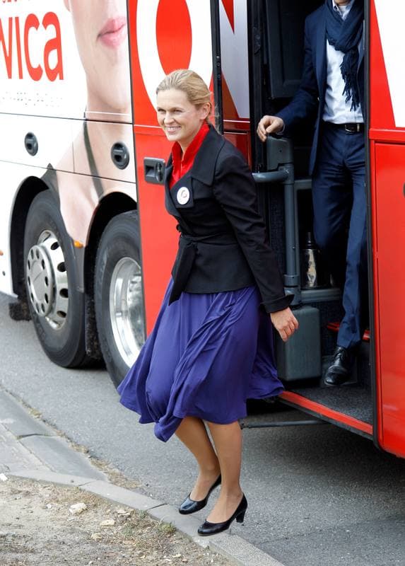 Barbara Nowacka. United Left. Press Conference. 07.10.2015
