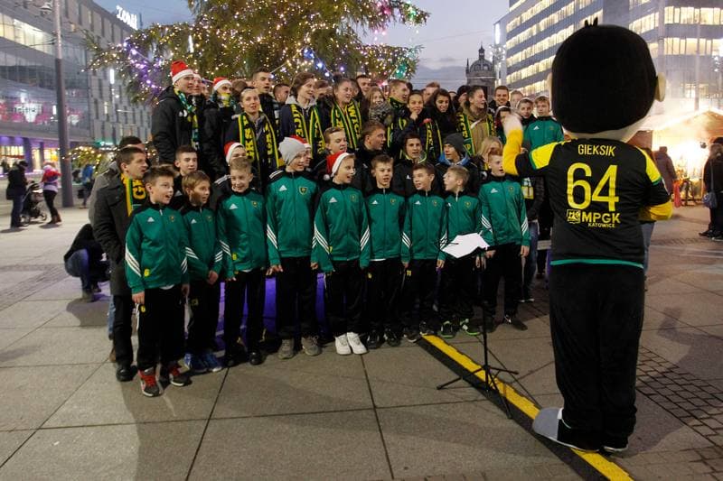 Football. GKS Katowice. Press Conference. 10.12.2015