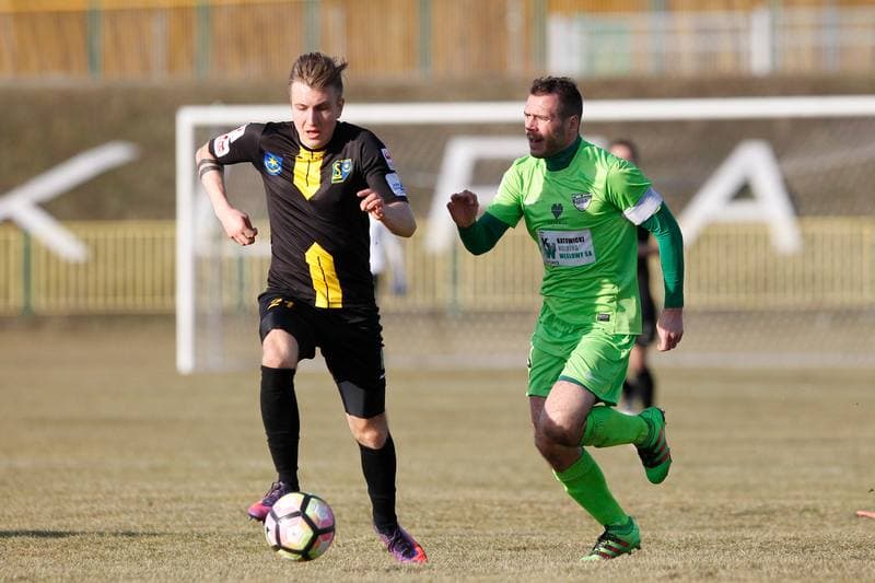 Football. II Liga. Rozwoj Katowice - Siarka Tarnobrzeg. 04.03.2017