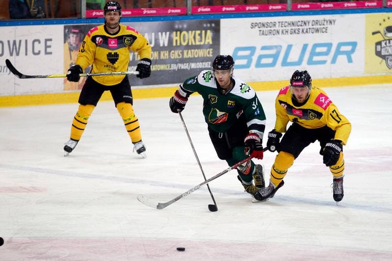 Ice Hockey. Tauron Hokej Liga. Tauron KH GKS Katowice - Anteo Naprzod Janow. 02.02.2018