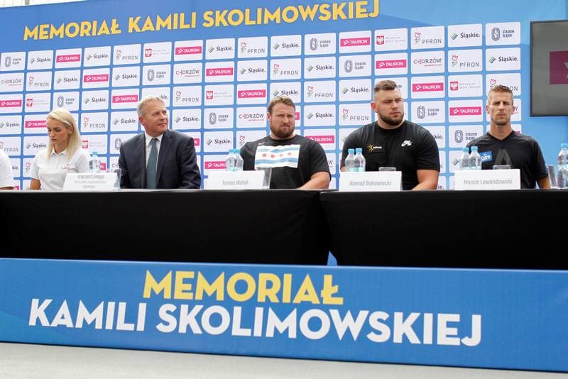 Athletics. Memorial Kamili Skolimowskiej. Press Conference. 21.08.2018