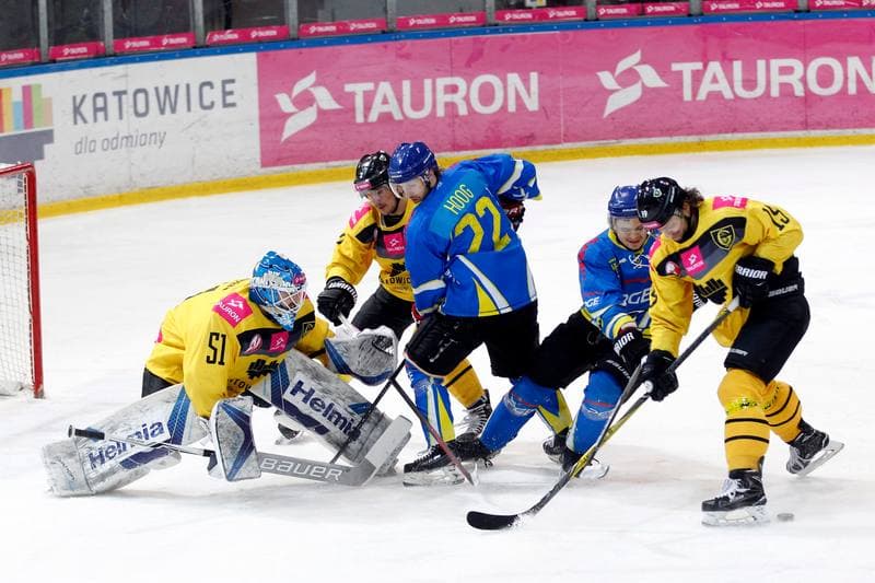 Ice Hockey. Polska Hokej Liga. Tauron KH GKS Katowice - PGE Orlik Opole. 25.02.2018