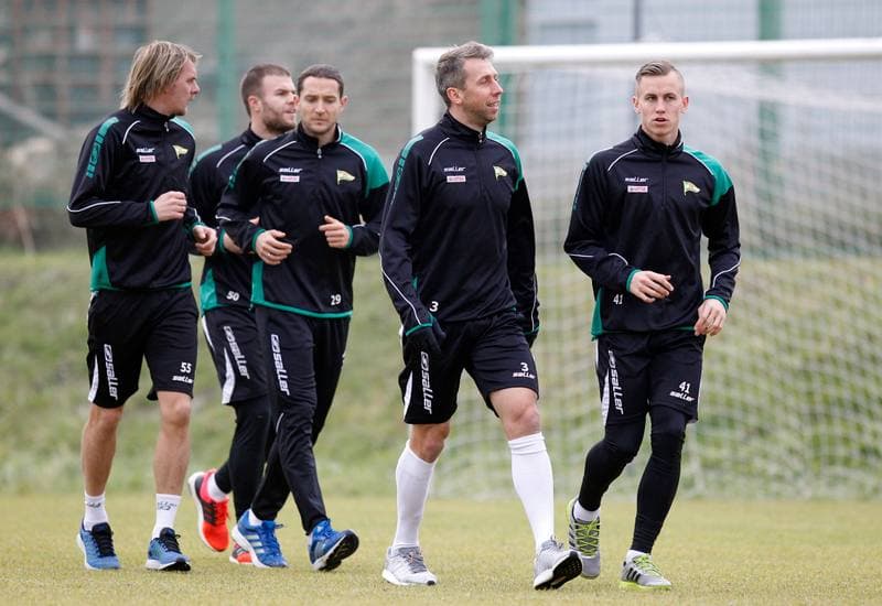 Football. Lechia Gdansk. Training. 07.11.2015