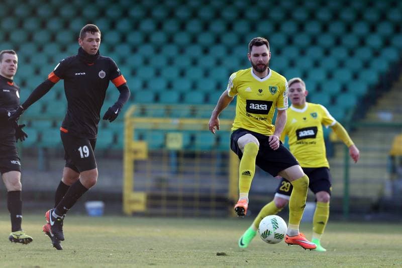Football. Sparing. GKS Katowice - Chrobry Glogow. 25.02.2017