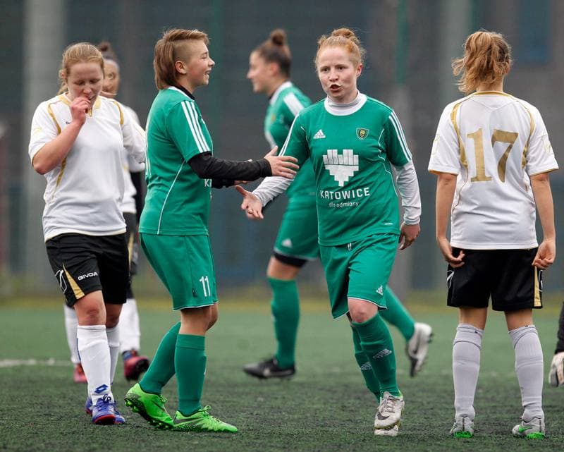 Football. III Liga Slaska Kobiet. GKS Katowice - Czarnie II Sosnowiec. 07.11.2015