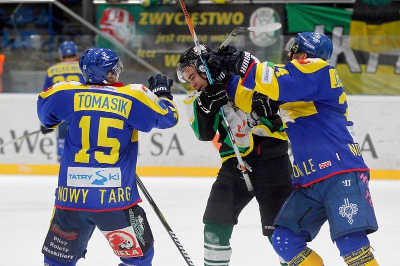 Ice Hockey. Polska Hokej Liga. JKH GKS Jastrzebie - TatrySki Podhale Nowy Targ. 06.03.2018