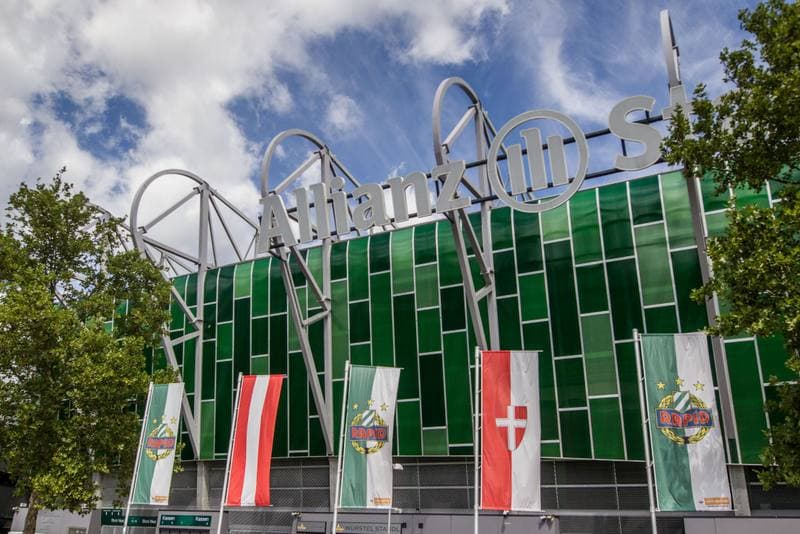 Football. Tipico Bundesliga. Rapid Wien - SKN St. Polten. 08.08.2019