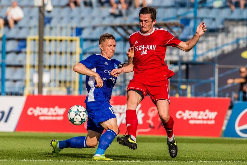 Football. III Liga. Ruch Chorzow - Foto-Higiena Blyskawica Gac. 17.08.2019