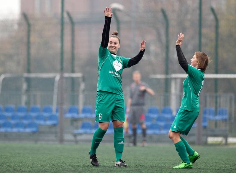 Football. III Liga Slaska Kobiet. GKS Katowice - Czarnie II Sosnowiec. 07.11.2015