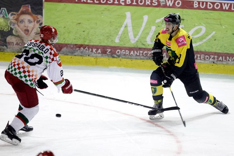 Ice Hockey. Polska Hokej Liga. Zaglebie Sosnowiec - Tauron KH GKS Katowice. 23.11.2018