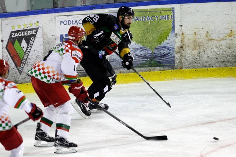 Ice Hockey. Polska Hokej Liga. Zaglebie Sosnowiec - GKS Tychy. 12.10.2018