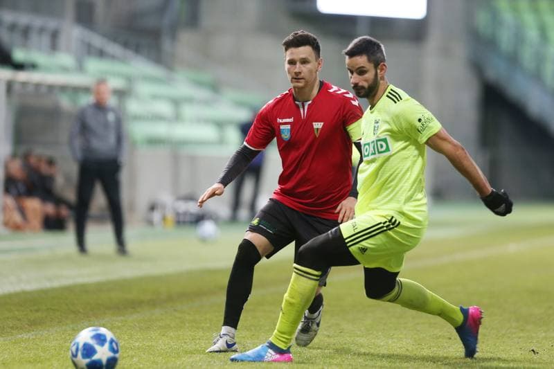 Football. Sparing. MFK Karvina - GKS Tychy. 01.02.2019