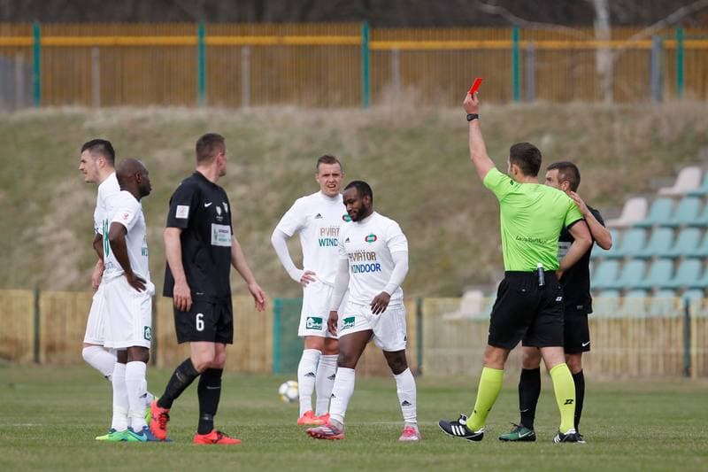 Football. II liga. Rozwoj Katowice - Radomiak Radom. 04.04.2018
