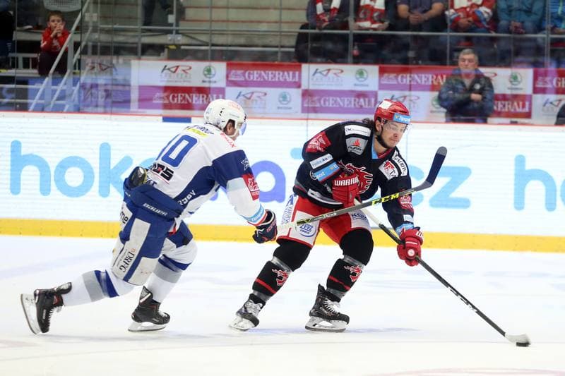 Ice Hockey. Tipsport Extraliga. Ocelari Trinec - Kometa Brno. 15.04.2018
