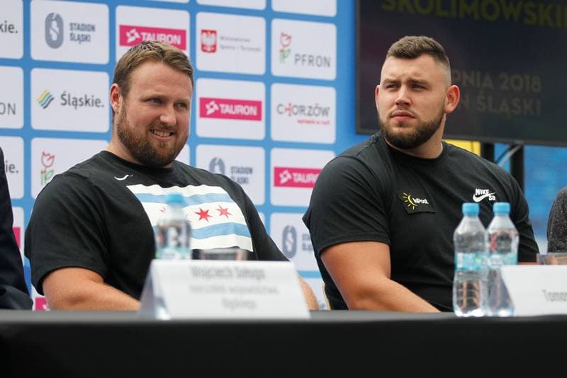 Athletics. Memorial Kamili Skolimowskiej. Press Conference. 21.08.2018