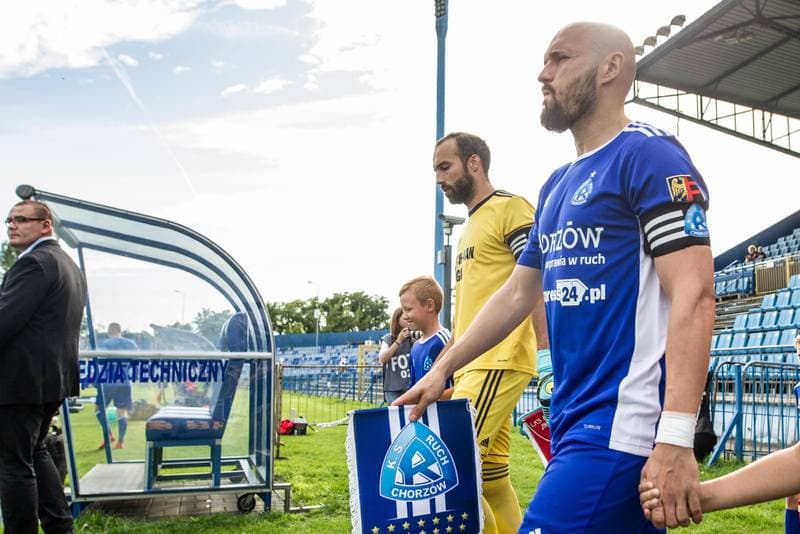 Football. III Liga. Ruch Chorzow - Foto-Higiena Blyskawica Gac. 17.08.2019