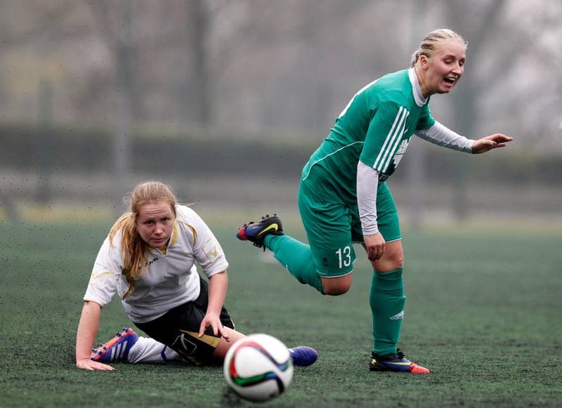 Football. III Liga Slaska Kobiet. GKS Katowice - Czarnie II Sosnowiec. 07.11.2015