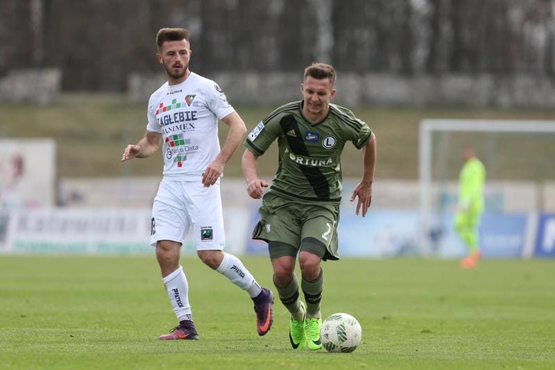 Football. Sparing. Zaglebie Sosnowiec - Legia Warsaw. 25.03.2017